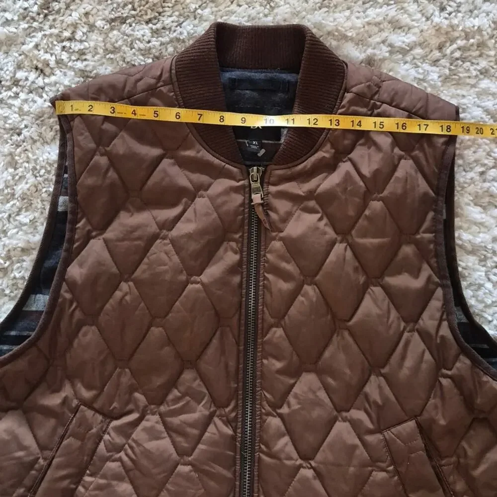 Banana Republic Luis Quilted Vest in Brown
